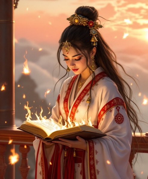 Ilustración pendiente — Huitzilin del Alba