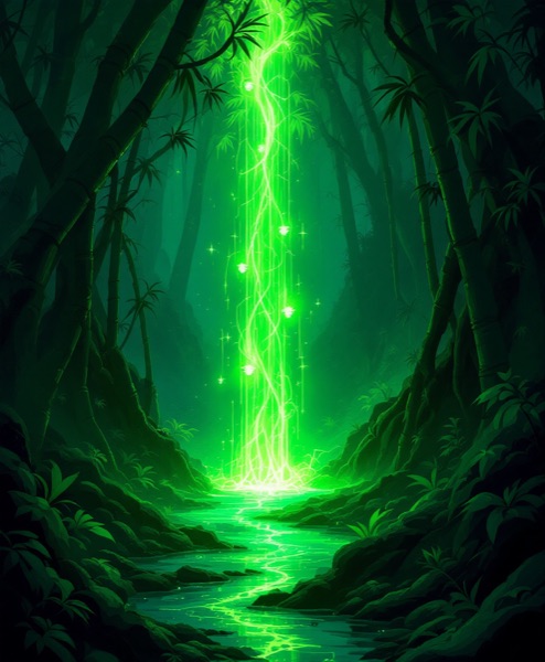 Ilustración pendiente — Paciencia de la Selva